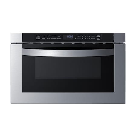Summit 24in Wide Built-In Drawer Microwave MDR245SS