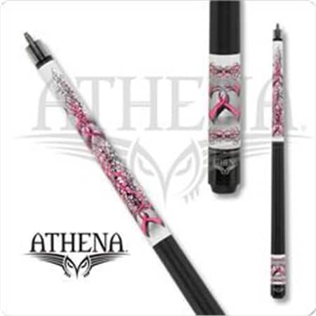 Athena Cues ATH42 17.0 17 oz Athena Pink Barbed Hearts Pool Cue ATH42 17.0