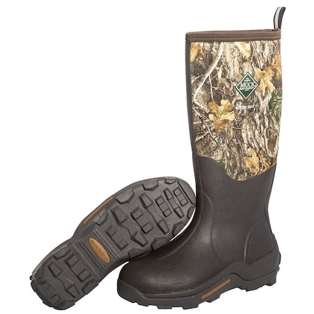 Muck Boot Co Tall Rubber Boot, Plain Toe, Camo, 9 WDM-RTE-RTR-090