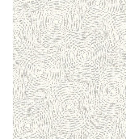 Brewster Vatten Platinum Geometric Wallpaper 2904-24523