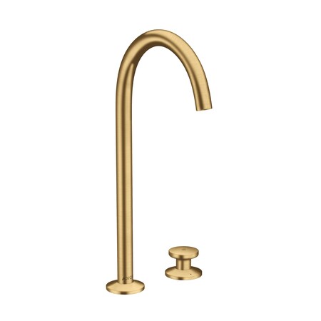 Axor ONE 2-Hole Single-Handle Faucet 260, 1.2 GPM in Brushed Gold Optic 48060251
