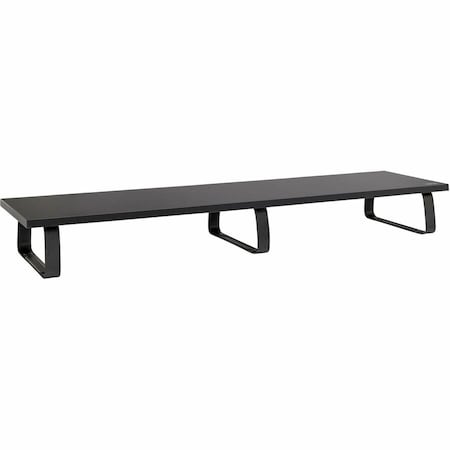 Eaton Tripp Lite Series Extra-Wide Dual-Monitor Riser for Desk, 39 x 10 in. - Wood, Black MR4010