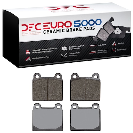 Dfc 5000 Euro Ceramic, Disc Brake Pad Set,  1600-0045-00
