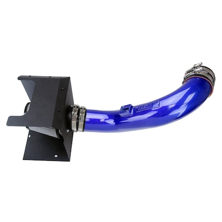 Hps Performance Air Intake Kit with Heat Shield, Blue, 827-674BL
