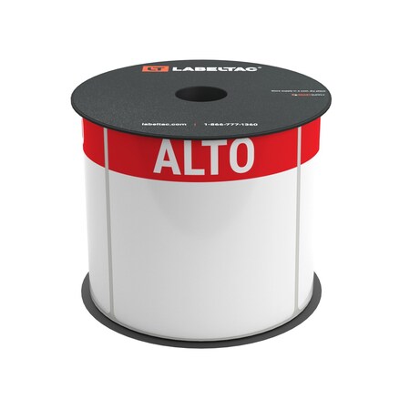 Labeltac LabelTac 4 and Pro Model Die-Cut inAltoin, Stop Header Supply 4in x 4in, 200 labels per roll LT44STOP-SPAN