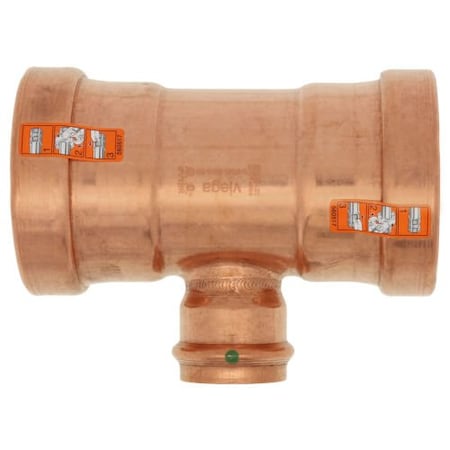 Viega ProPress tee P1 2.5 P2 2.5 P3 1.25 copper 22288