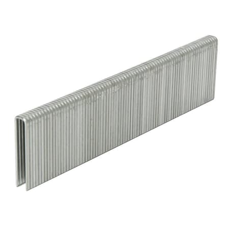 Metabo Hpt Narrow Crown Staple, 1 in W Crown, 1/4 in L Leg, 18 ga Gauge, Steel, Electro-Galvanized 21103SHPT