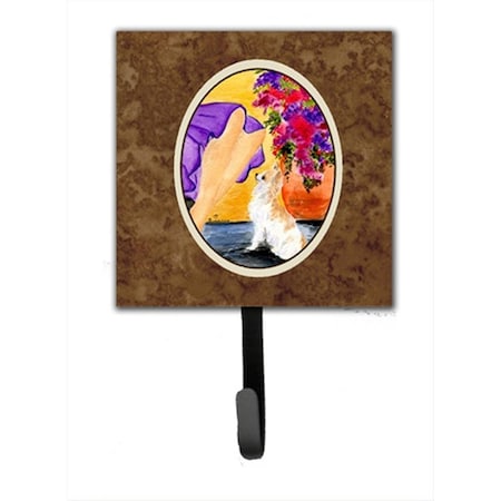 Carolines Treasures Lady With Her Chihuahua Leash Holder Or Key Hook SS8521SH4