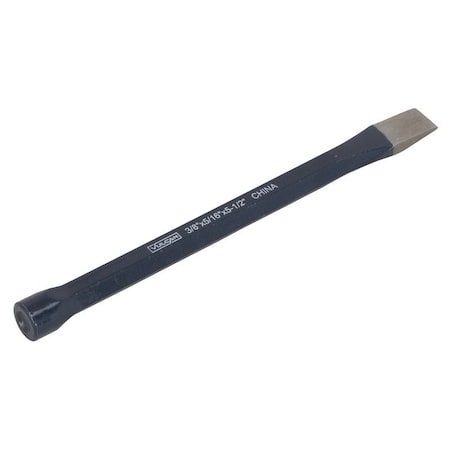Vulcan Cold Chisel, 3/8 in Tip, 5-1/2 in OAL, Chrome Alloy Steel Blade, Hex Shank Handle JL-CSL003