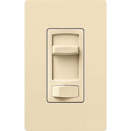 Lutron Fan Control, Slide, Rocker, 1.5Amp, Ivory CTFSQ-F-IV