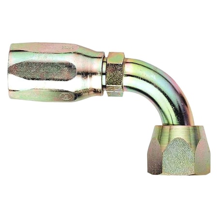 Aeroquip FBM1389 6 AN 90 deg Steel Elbow Pipe Fittings AERFBM1389