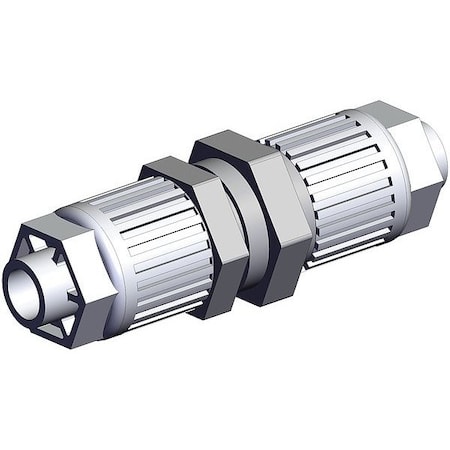Smc High Purity Tube Fitting, Union, PFA LQ3P3A
