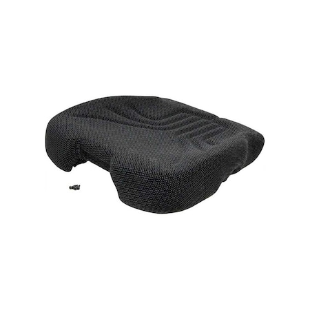 Uni Pro Seat Cushion, Fits 741/1057/1060 or Grammer 73X/74X Seat, Black/Gray Fabric 8251
