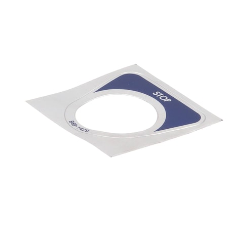 Stero Dishwasher Decal/Overlay, Stop 0B-691429