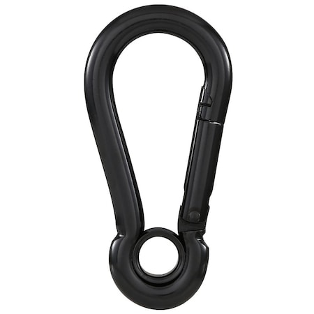 National Hardware Interlocking Spring Snap, 516 in, 300 lb Working Load, Stainless SteelSteel N100-341