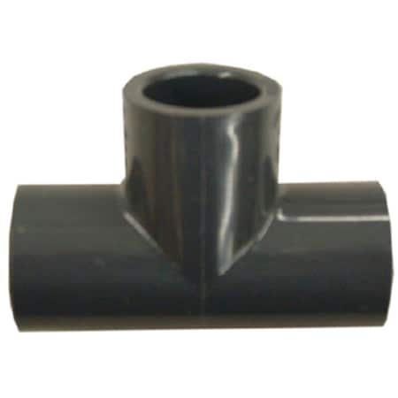 Lasco 801007BC Pipe Tee, 34 in, Slip, PVC, SCH 80 Schedule 801007-BC