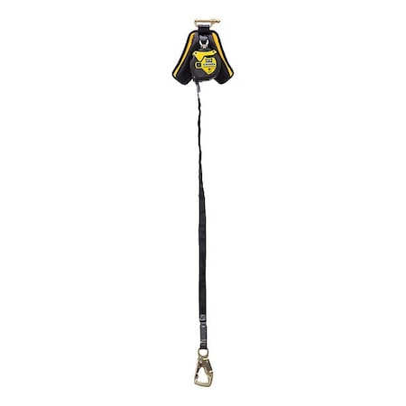 Werner R4300 Self-Retracting Lifelines, Quick-Connect, Steel, 1 Leg(s), 400 lb Weight Capacity R430006LE-TB