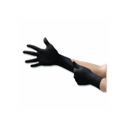 Ansell Black Dragon Latex Exam Gloves, Large, Black, 100PK 748-BD-1003-PF