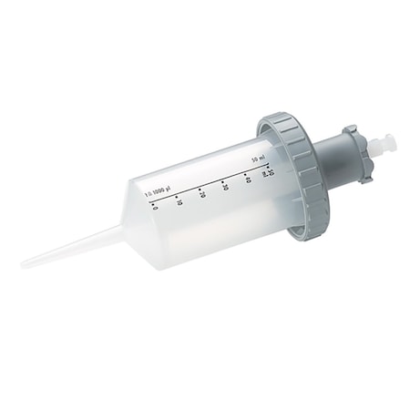Nichiryo America Stepper Syringe, Non-Sterile 50ml capacity with one adapter, 25/cs, Fits Dispenser 8100A., 25PK 8100A-50