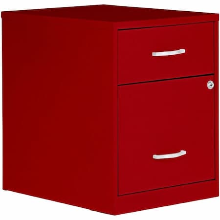 Nusparc File Cabinet - 14.2in Width x 18in Depth x 19in Height - 2 x Drawer(s) for File, Box - Letter - 25849