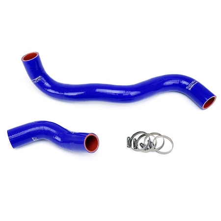 Hps Performance High Temp Reinforced Silicone Radiator Coolant Hose Kit, Blue,  57-1267-BLUE
