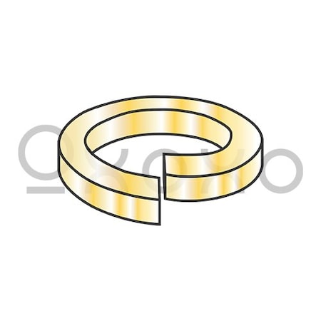 Oxoxo 1/4 MS35338, Military Split Lock Washer Zinc II, 2000PK 257446