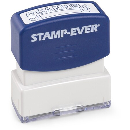 Trodat SCANNED Pre-inked Stamp - Message Stamp - SCANNED - 0.63in Impression Width x 1.81in Impression 8864