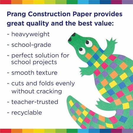 Sunworks Construction Paper, Purple, 50PK PAC7203