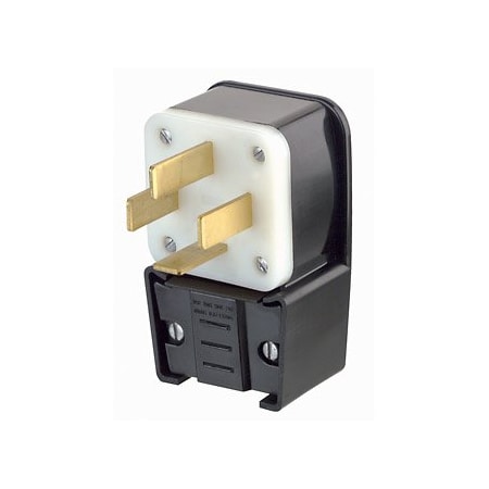 Leviton Industrial Grade Power Angle Plug 60 Amp, 120/208 Volt 3PY 8362-P