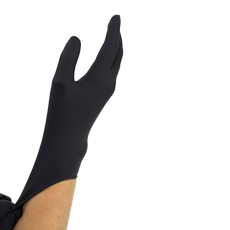 Dynarex Black Arrow Latex Exam Gloves, X-Large, Powder-Free, 1000PK 2324