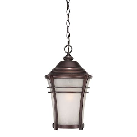 Homeroots Frosted Glass Bronze Lantern Hanging Light 397985
