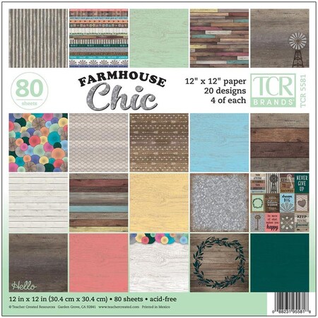 Teacher Created Resources Farmhouse Chic Project Paper TE103330