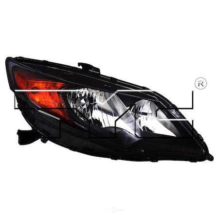 Tyc Capa Certified Headlight Assembly 20-9649-00-9