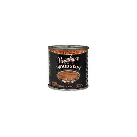 Varathane Wood Stain Semi-Transparent, Oil-Based Urethane Alkyd, Traditional Pecan Finish, 0.5 pt 211790