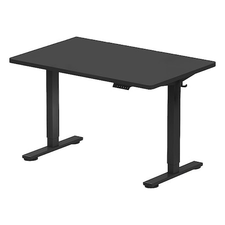 Flexispot Desk, Electric, Adjustable, Black, 48x30 E2BR4830B