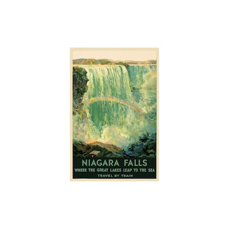 Homeroots 9" X 12" Niagra Falls New York C1920S Vintage Travel Poster Wall Art 394329