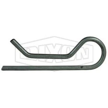Dixon Type B Bauer Style Quick-Connect Safety Clip, Suitable For Use w/ Bauer Style Couplings, 3 in, Steel SP76