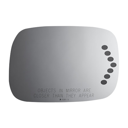 Burco Mirror Redi Cuts OE Replacement Exterior Mirror Glass 5281S