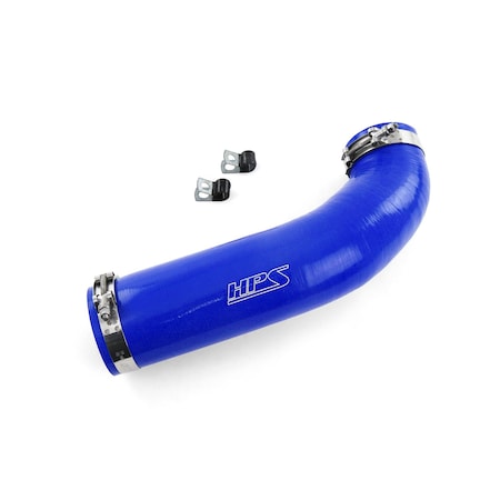 Hps Performance High Temp Reinforced Silicone Air Intake Hose Kit, Blue,  57-1639-BLUE