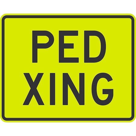 Lyle PED Xing, 30x24, Diamond Grade, Yellow Green G-14759-DG_30x24