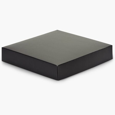 Nashville Wraps Matte Black Box Lid, 8x8x1.5, 25PK GBL08BK