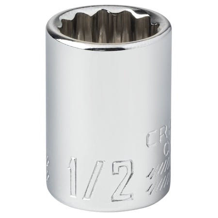 Craftsman Sockets, 1/2" S x 3/8" Drive S SAE 12 Po, CMMT44333 CMMT44333