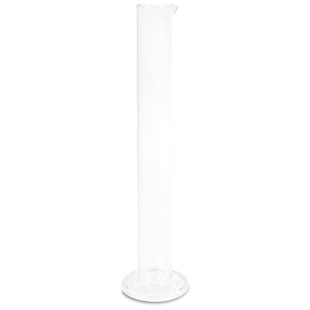 Vee Gee Hydrometer Jar, 600 mL, 390 mm H, Clear 21050-600