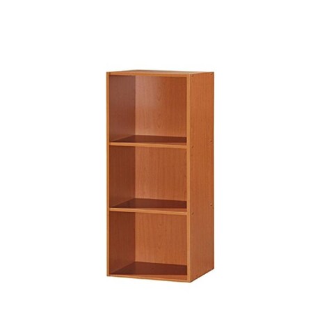 Hodedah 3 Shelf Bookcase - Beech HID23 BEECH