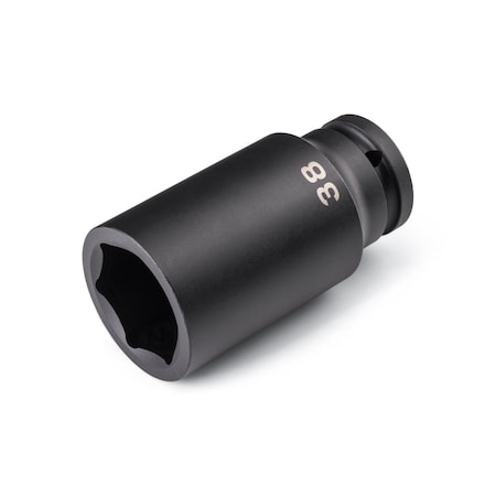 Tekton 3/4 Inch Drive x 38 mm Deep 6-Point Impact Socket SID33138