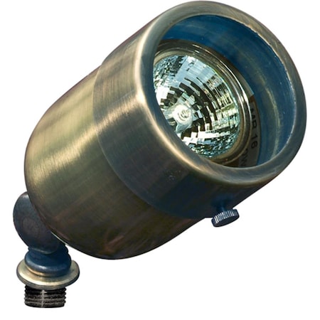 Intense Solid Brass Directional Spotlight, Antique Brass IN2562819