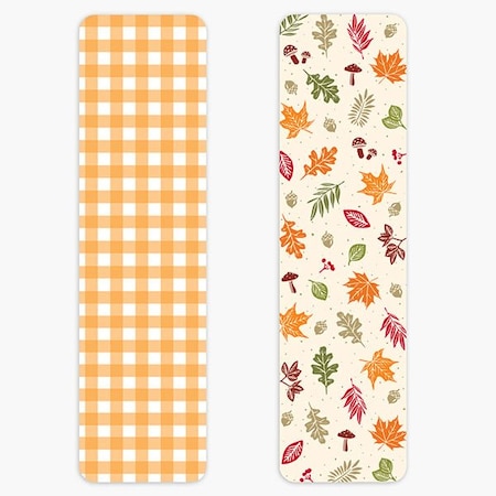Nashville Wraps Fall Plaid Cookie Backer Cards, 2.625 x 9.5, 25PK GCBFP29