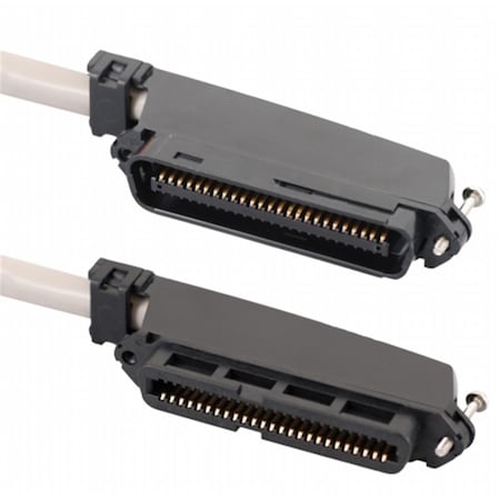 Maxpower Female To Male 50 Pin Telco connectors CAT 3 Telco cable, 10 ft. MA2594620