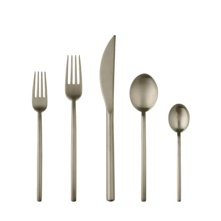 Mepra Due Ice Champagne Flatware Set - 20 Pcs. 104422020IC