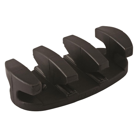 Sea-Dog 043540-1 3-0.5 in. Nylon Zig Zag Cleat 3004.4307